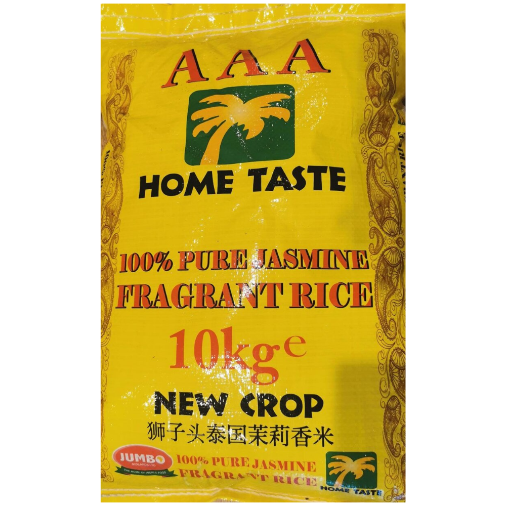 10kg HomeTaste Jasmine AAA Fragrant Rice