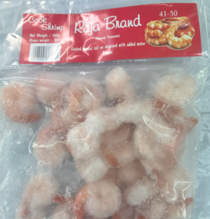 Raja Brand cook Shrimp 300g